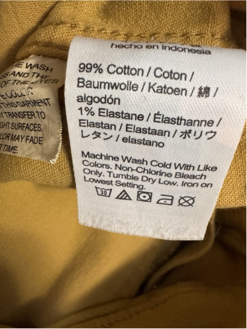Madewell The Emmy Wide-Leg Pant - Size 25 - MSRP $128 Women’s Tan Cotton - Picture 6 of 9